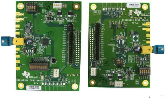 SERDESUB-913ROS/NOPB, Evaluation Board for DS90UB913, 10-100MHz, 10-Bit DC-Balanced FPD-Link III LVDS Serializer