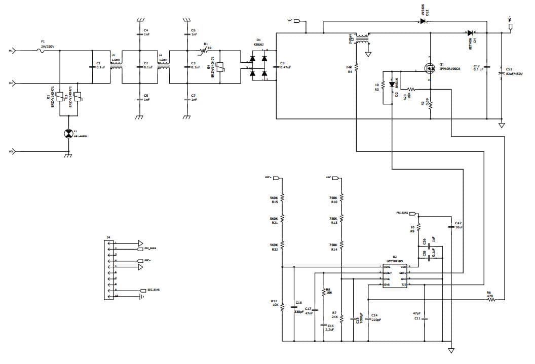 PMP4302, Universal AC input high efficiency 100W multi-string transformer LLC AC/DC Driver for LED lighting