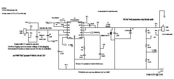 PMP7395, 5-12V input, Synchronous Inverter, -5.2V/2.5 to 3.8A Output Reference Design