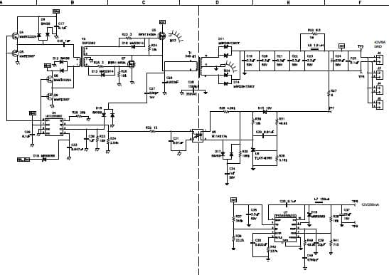 PMP5327, PFC, Resonant Half-Bridge, Buck (PFC, 42V@6A) for Digital Audio