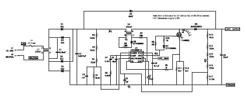 PMP6910, 85VAC-264VAC Input,55V/2A QR Flyback + PFC