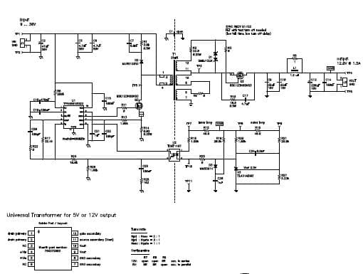 PMP4626.2, Isolated synchronous flyback for industrial input voltage range