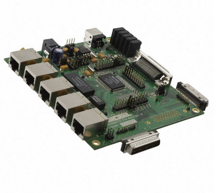 KSZ8895RQ-EVAL, Evaluation Board Using KSZ8895RQ a highly-integrated, Layer 2-managed, five-port switch