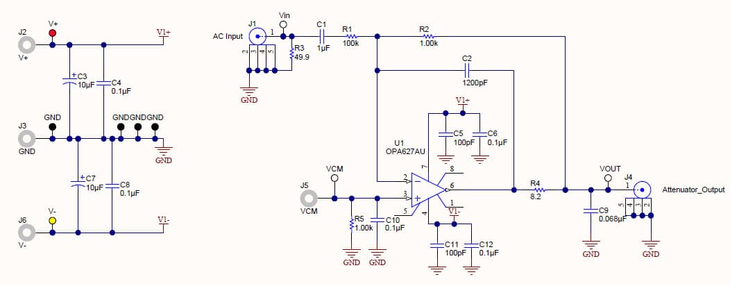 TIPD118, Bandpass Filtered -40dB Attenuator, <0.1dB Error