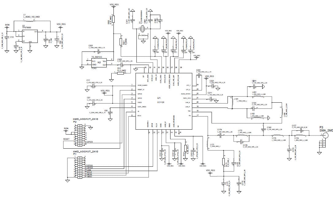 CC1120EM-169-RD, CC1120EM 169 MHz Reference Design