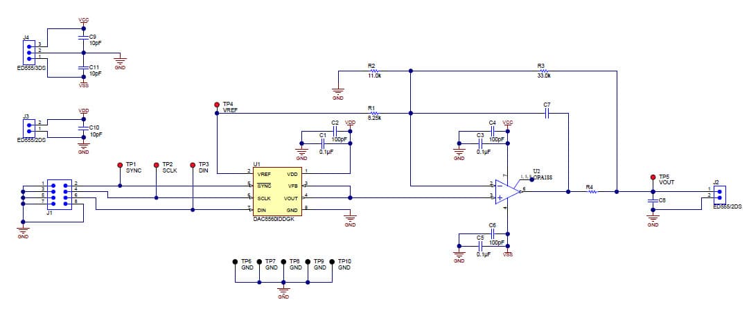 TIPD125, Bipolar +/-10V Output from a Unipolar DAC for Industrial Voltage Drivers