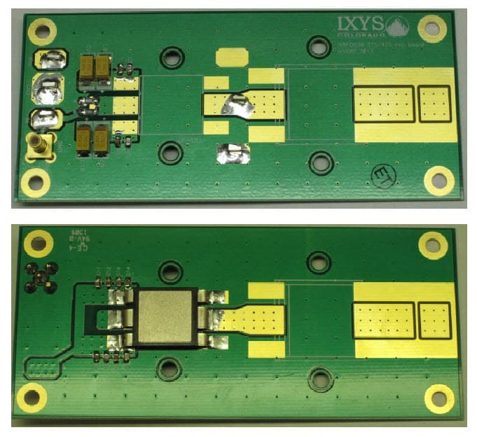 DVRFD630-475, Evaluation Board for the DVRFD630 High Speed, High-Current MOSFET Power Driver