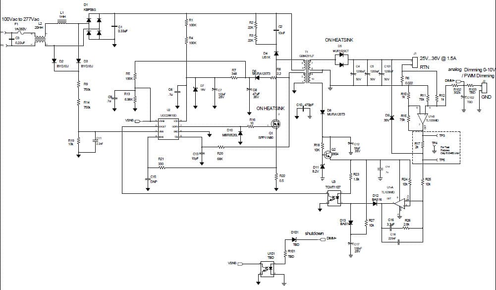 PMP5732, LED Driver for Area Light