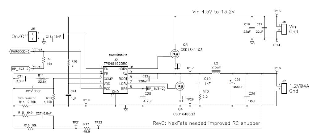 PMP4603, universal CURIE core supply