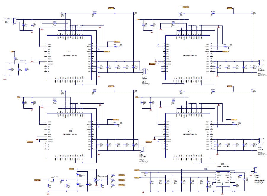 PMP8571, Power for Altera Cyclone V (Cyclone 5) SOC