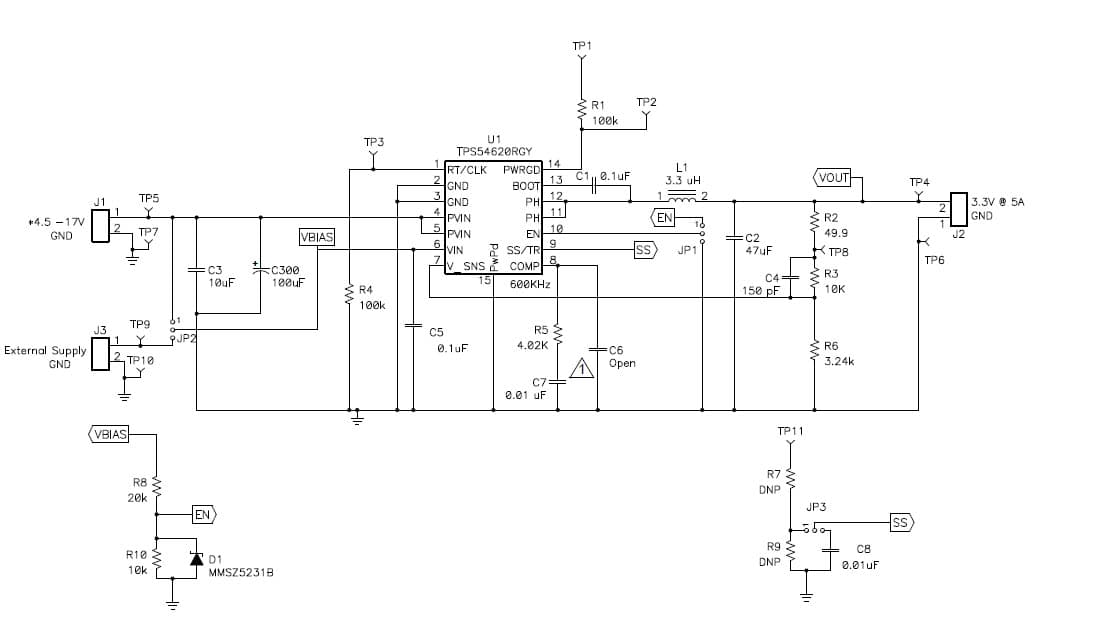 PMP5495, Reference Design for Reduced Board Space