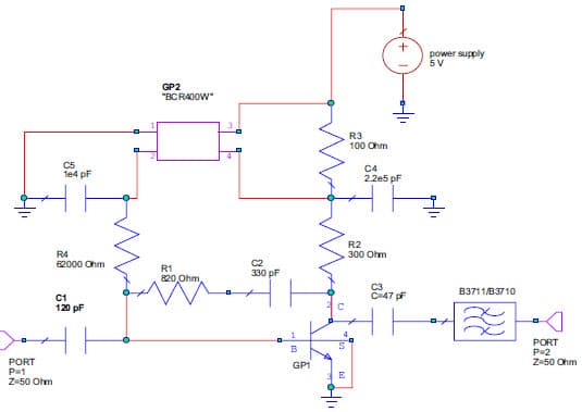 Low-cost, High-performance solution of BFP540ESD + SAW Filter for TPMS/RKE's Rx Front End