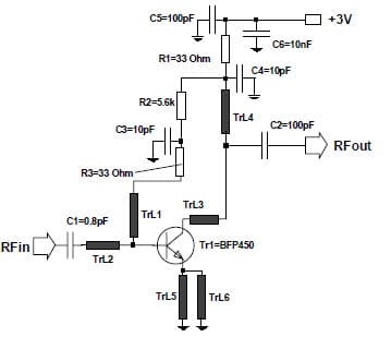 Low Noise Amplifier at 1.9 GHz offers +14 dBm Input Intercept Point