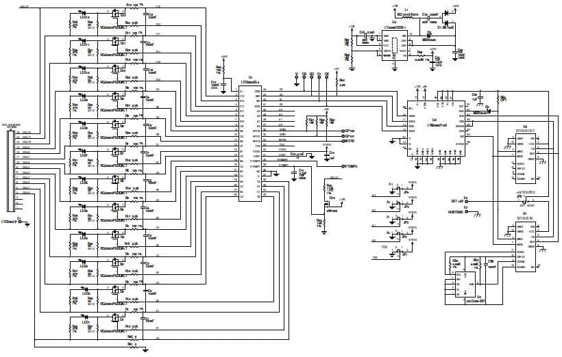 LTC6803-4 Demo Board, Battery Monitor