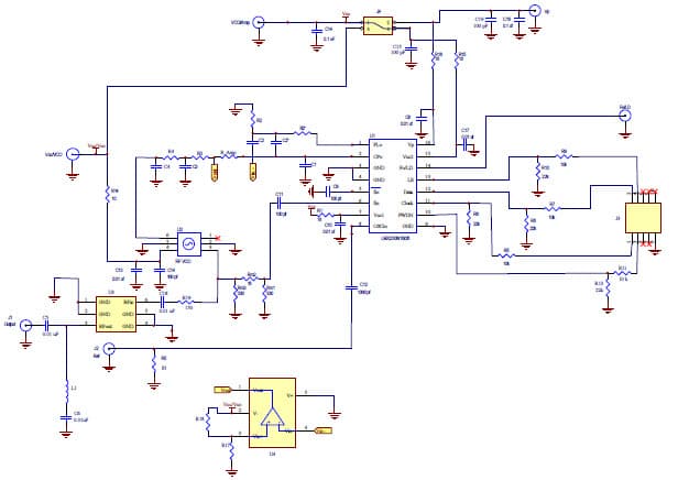 LMX2326EVAL, Evaluation Board for the LMX2326, 2.8-GHz Platinum frequency synthesizer