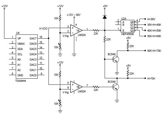 AN442 Bus-Controlled Monitor Specification Application Circuit