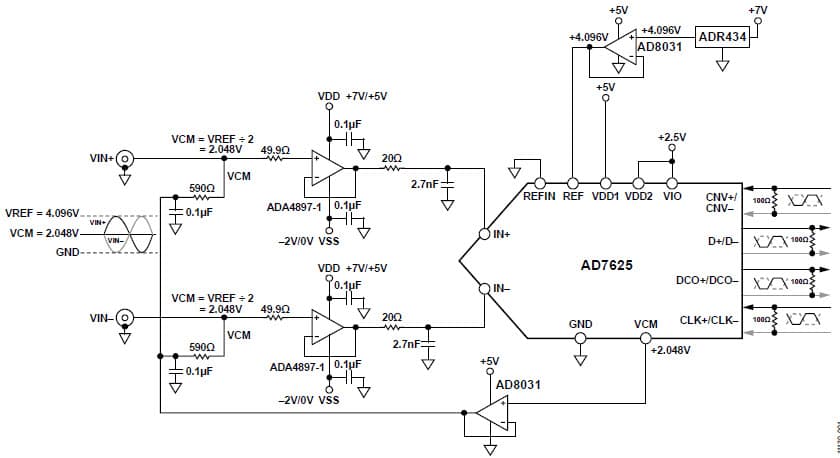 A 16-Bit, 6 MSPS SAR ADC System with Low Power Input Drivers and Reference Optimized for Multiplexed Applications