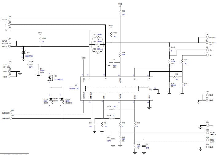 DC1495A, Demo Board Using LT2940 Power/Current Monitor