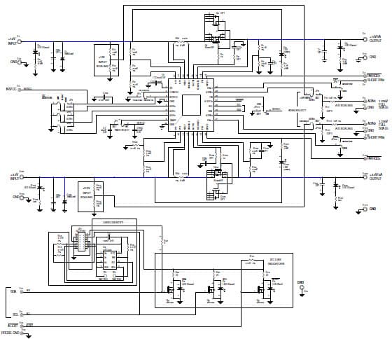 LTC4222 Demo Board, Dual Hot-Swap Controller with I2C Compatible Monitoring