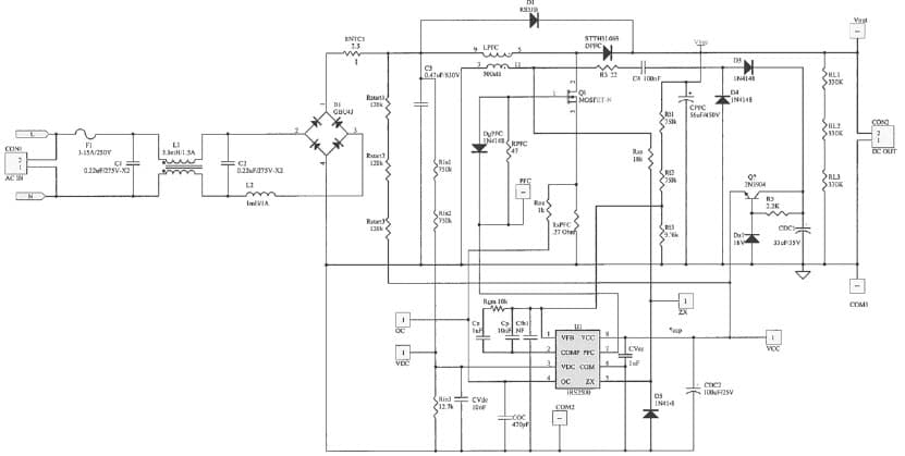 IRPLPFC1, Evaluation Board for the IRPLPFC190 265 VAC PFC Pre-Regulator