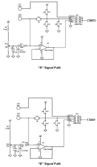 DS51220C, Demo Board using MCP3202, 12-Bit, 100-KSPS, 1CH/2CH Analog to Digital Converter Daughter Board