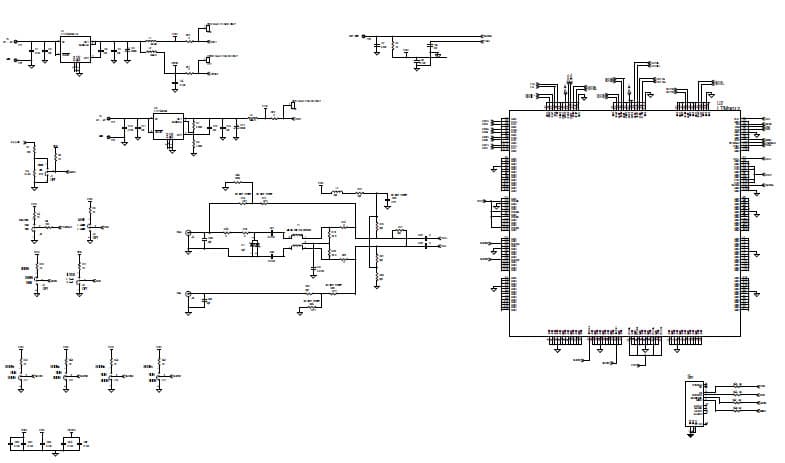 LTM9012 Demo Board, 14-Bit, 125Msps Quad module ADC + Driver