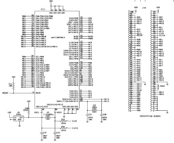 DS70099B, dsPICDEM 1.1 Development Board for the dsPIC30F High performance Digital Signal Controller