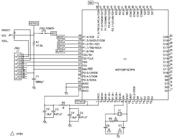 Implementation of Grayscale and Dot-Corrected LED Display Using TLC5941 and MSP430F427