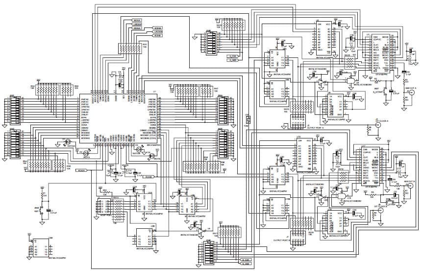 SRC4194EVM, Evaluation Module for the SRC4194 Four-channel audio asynchronous sample rate converter