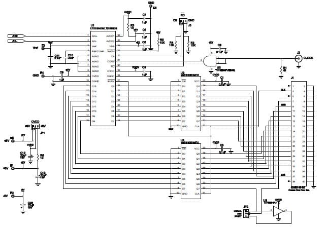 DC540A-A, Demo Board for the LTC1604CG General Purpose Data Acquisition Board (up to 333ksps)