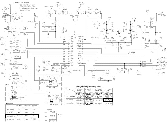 LTC4110EUHF Demo Board, Battery Backup System Manager