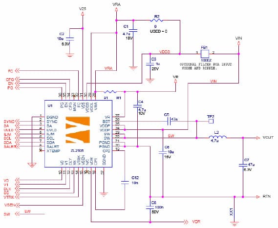 AN1467.0, Application Note for ZL2105 Evaluation Board