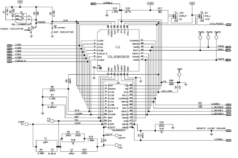 DC to DC Single Output Power Supply for Processor Power Management