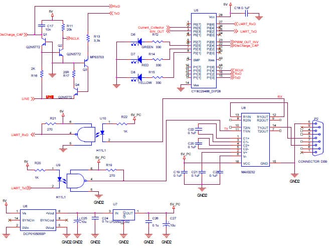 PSoC Embedded System for Office Equipments