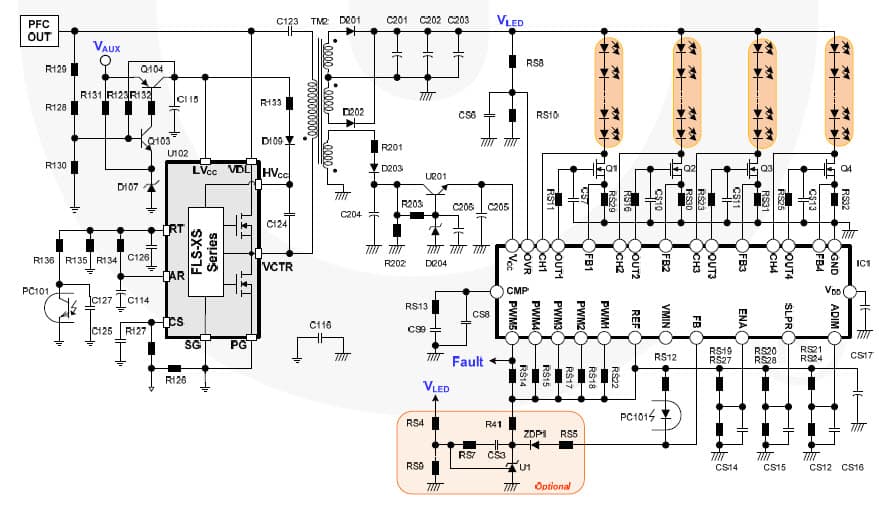 160W General LED Driver for Illumination