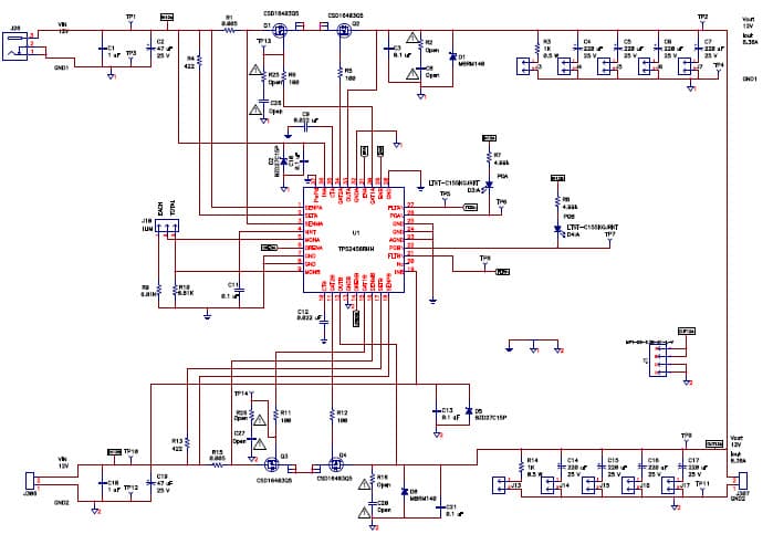 PMP5855.1, Sync Buck for Intel Atom E6xx Tunnel Creek (1V @ 5A)