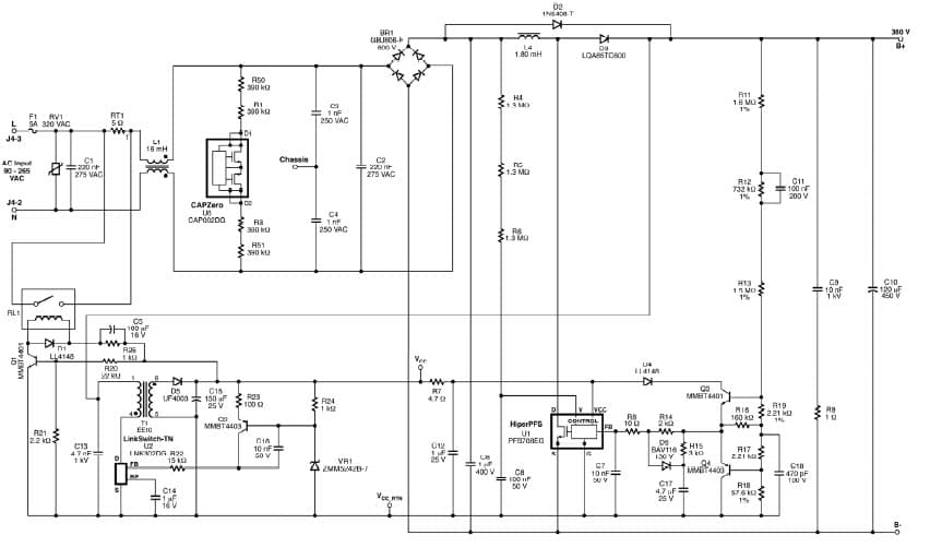 RDR-292, 150W Power Factor Corrected LLC Power Supply for LED Street Lighting