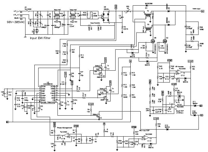 PMP4288, AC/DC LED Drive for LED Street Lighting 54V@3.7A