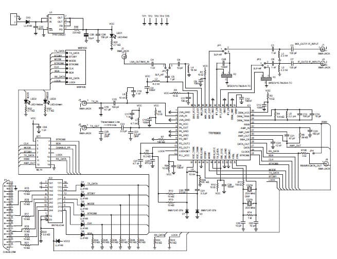 850 to 950MHz RF Transceiver for Wireless