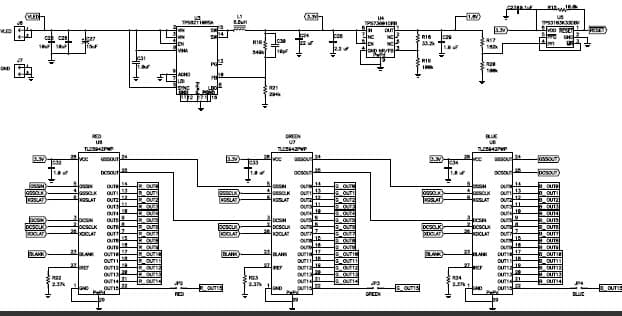 16-LEDs General LED Driver for Color Television