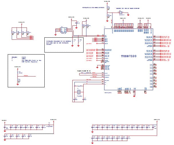 TUSB7320EVM, Evaluation Board for the TUSB7320 USB Transceiver for Desktop PC