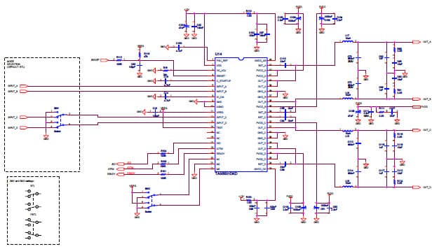 600W, 1/2-Channel, Class-D Audio Power Amplifier for AV Receiver