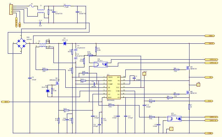 High Current LED Driver for Street and Indoor LED Lighting