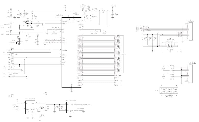 LT3746EUHH Demo Board, 32-Channel, 2% Accurate, 20mA LED Driver