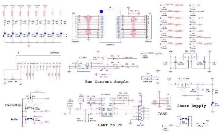 BLDC Closed-Loop Speed Control Based on CY8C24x33