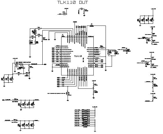 TLK110CUSEVM, Evaluation Module for the TLK110 Customer EVM