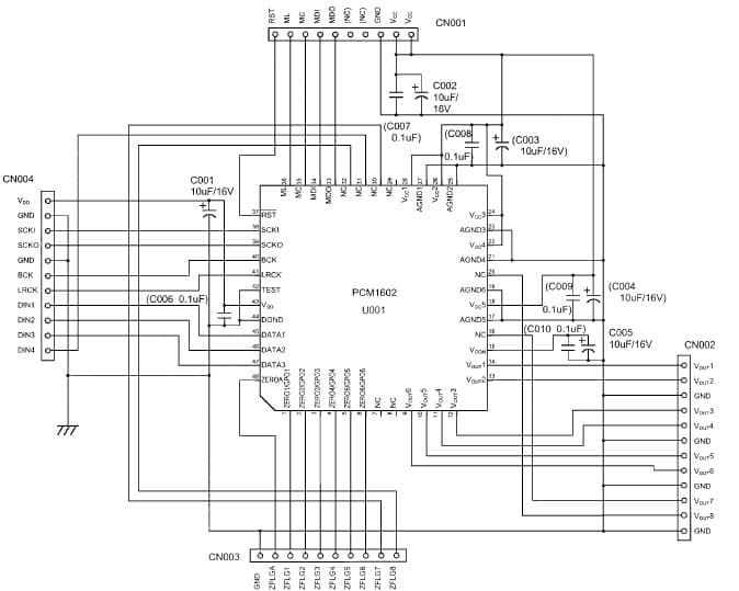 24-Bit, 6CH DAC for Audio