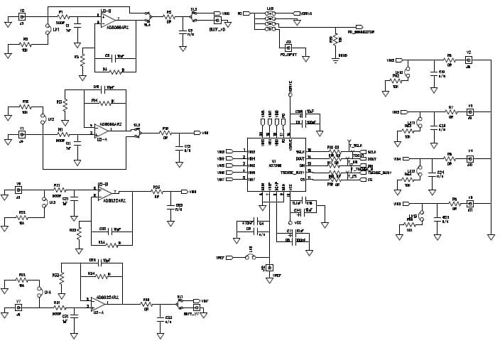 EVAL-AD7298SDZ, Evaluation Board for the AD7298, 12-Bit, 1MSPS, 8CH ADC for Instrumentation