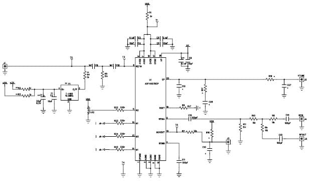 EVAL-ADF4108EB1, Evaluation Board for the ADF4108, 8000 MHz PLL Clock Generator for Instrumentation