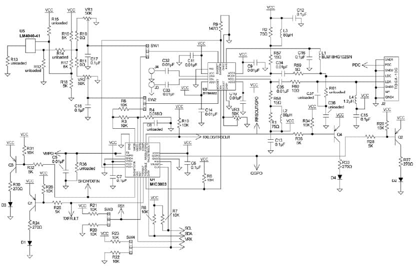 SY88022L OEB, SY88022L Optical Evaluation Board allows for checking the performance of the SY88022L